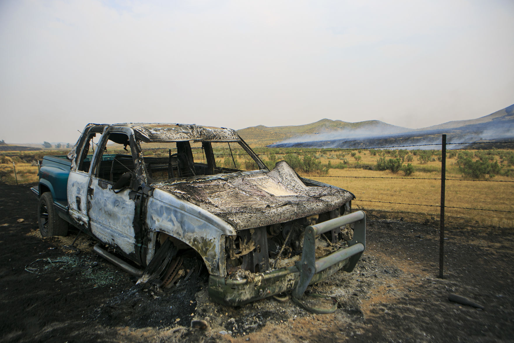 Poverty Flats fire